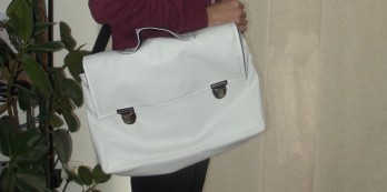 sac besace en simili cuir